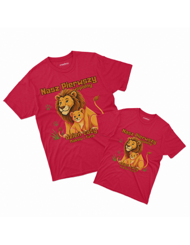 Zestaw koszulka męska + koszulka...