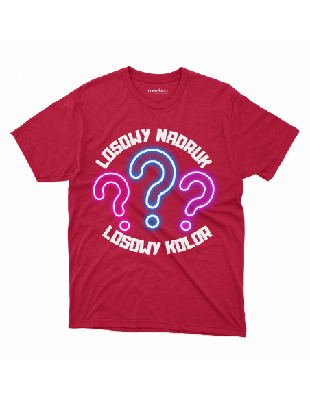 Koszulka Dziecięca "Losowy Nadruk" Losowy kolor | 100% Bawełna