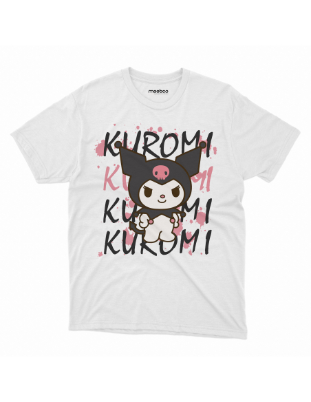 Koszulka Dziecięca "Kuromi Kuromi" Czarna | 100% Bawełna