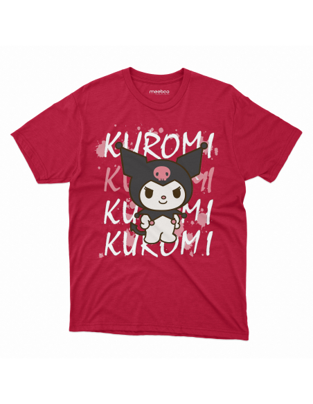 Koszulka Dziecięca "Kuromi Kuromi" Czarna | 100% Bawełna