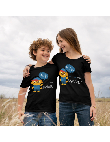 Koszulka Dziecięca "Kotek Hello,...