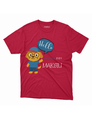 Koszulka Dziecięca "Kotek Hello,...