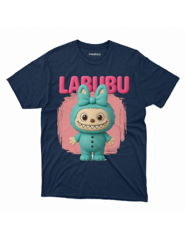 Koszulka Dziecięca "Labubu 3D" Czarna...