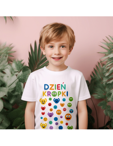 Koszulka Dziecięca "Dzień kropki -...