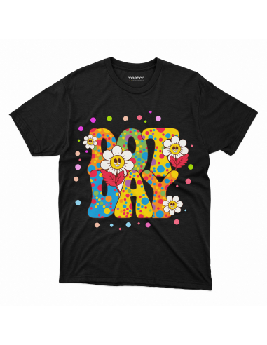 Koszulka Dziecięca "Dot Day" Czarna |...