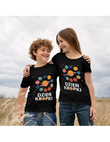 Koszulka Dziecięca "Dzień kropki -...