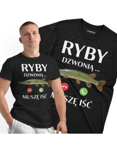 Koszulka Męska "Ryby...