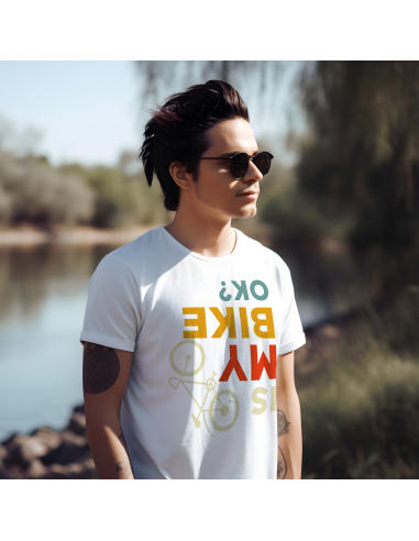 Koszulka Męska "Is my bike ok?"...