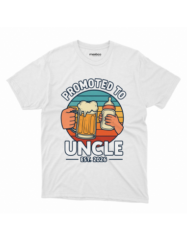 Koszulka Męska "Promoted to Uncle"...