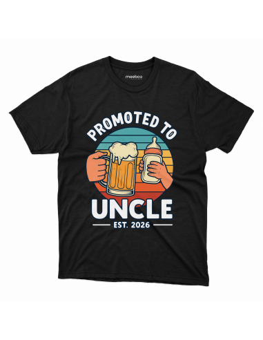 Koszulka Męska "Promoted to Uncle"...