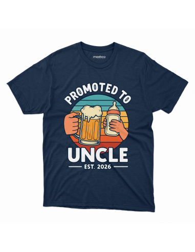 Koszulka Męska "Promoted to Uncle"...