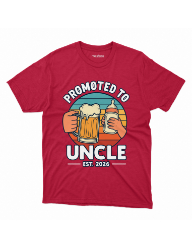 Koszulka Męska "Promoted to Uncle"...