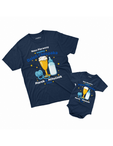 Zestaw koszulka męska + body...