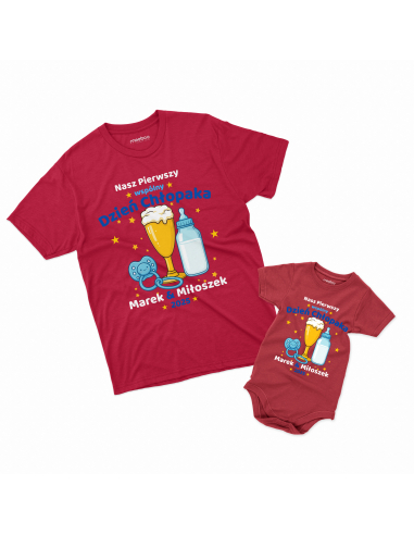 Zestaw koszulka męska + body...