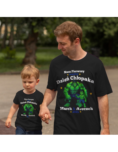 Zestaw koszulka męska + body...