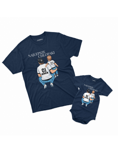 Zestaw koszulka męska + body...