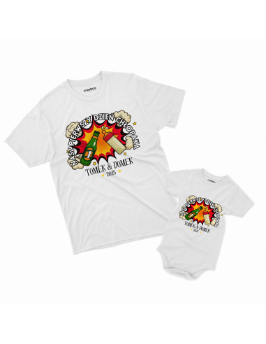 Zestaw koszulka męska + body...