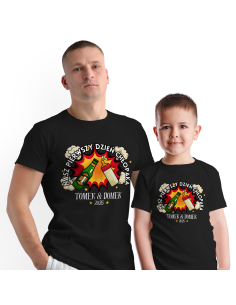 Zestaw koszulka męska +...