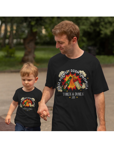 Zestaw koszulka męska + body...