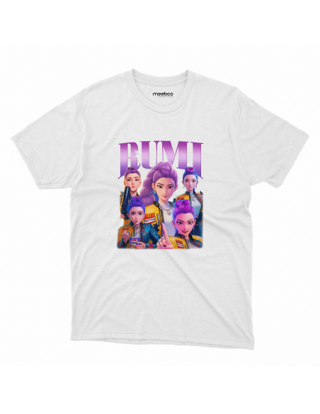 Koszulka Dziecięca KPop "Rumi" Czarna | 100% Bawełna