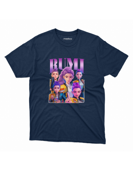 Koszulka Dziecięca KPop "Rumi" Czarna | 100% Bawełna