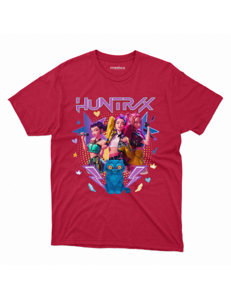 Koszulka Dziecięca KPop "HUNTER/X" Czarna | 100% Bawełna