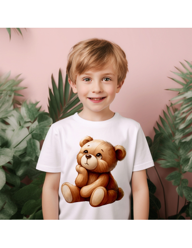 Koszulka Dziecięca "Zamyślony Miś"...