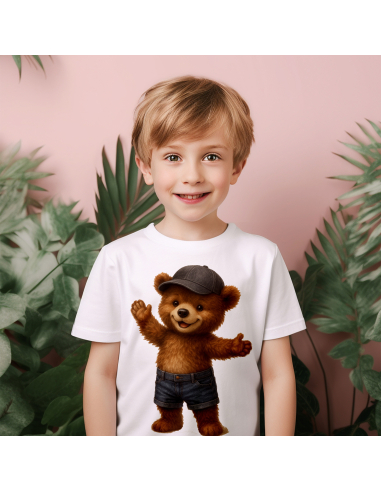 Koszulka Dziecięca "Witający się miś"...