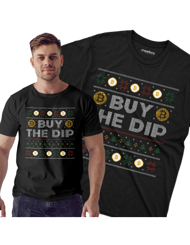 Koszulka Męska świąteczna "Dip BTC"...
