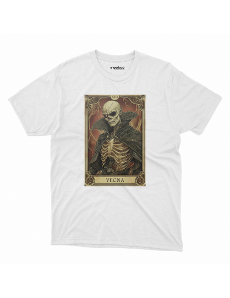 Koszulka Męska "Karta Vecna" Czarna | 100% Bawełna