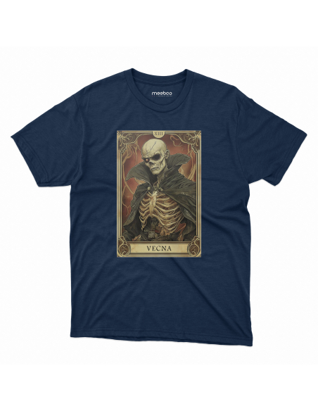 Koszulka Męska "Karta Vecna" Czarna | 100% Bawełna