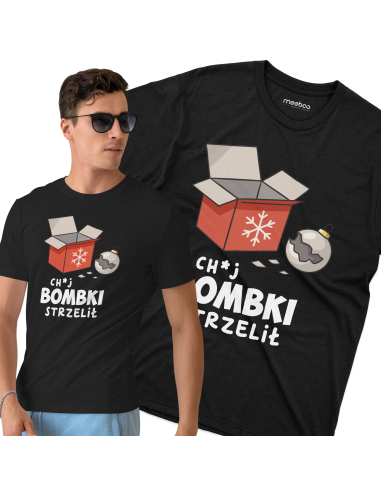 Koszulka Męska świąteczna "No i ch*j...