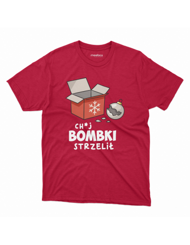 Koszulka Męska świąteczna "No i ch*j...