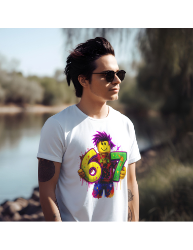 Koszulka Męska "Six Seven Roblox"...