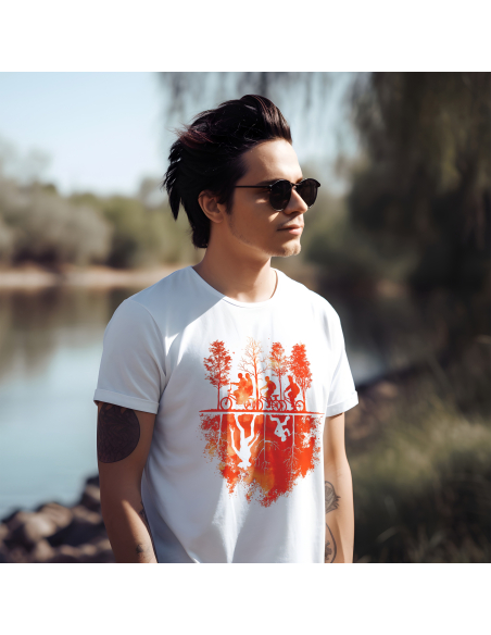 Koszulka Męska Stranger Things Czarna | 100% Bawełna