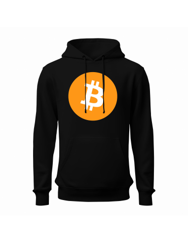 Bluza Męska Bitcoin Czarna | 100%...