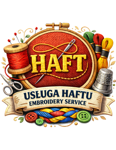 Usługa dodatkowego haftu na produkcie