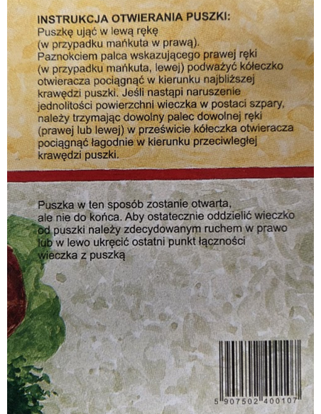 Usługa puszkowania Puszkowanie Gulasz Domowy śmieszny prezet