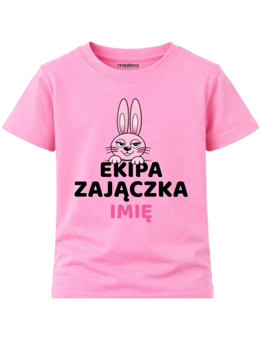 Koszulka Wielkanocna Dziewczęca Ekipa...