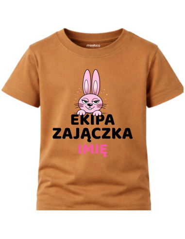 Koszulka Wielkanocna Dziewczęca Ekipa...