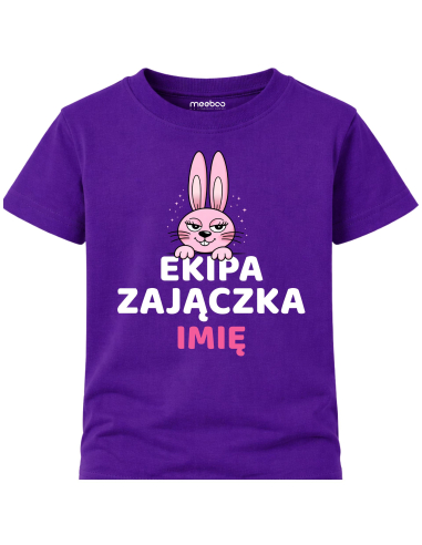 Koszulka Wielkanocna Dziewczęca Ekipa...