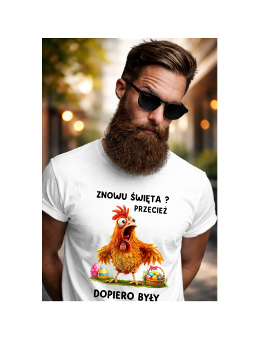 Koszulka Męska Wielkanocna Znowu...
