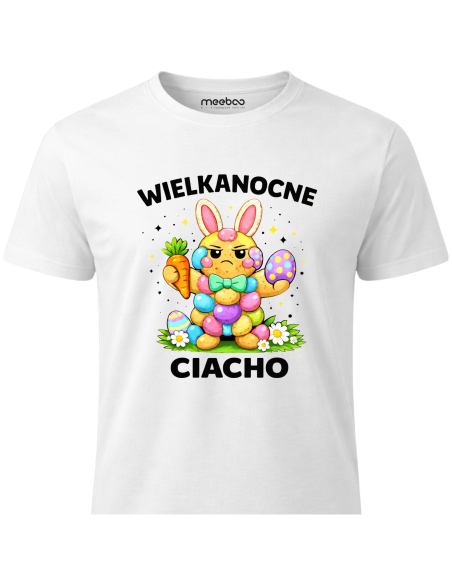 Koszulka Męska Wielkanocne Ciacho Śmieszna Wielkanoc