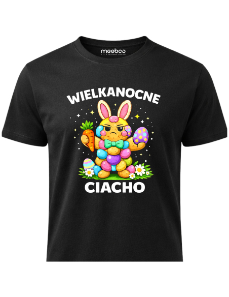 Koszulka Męska Wielkanocne Ciacho Śmieszna Wielkanoc