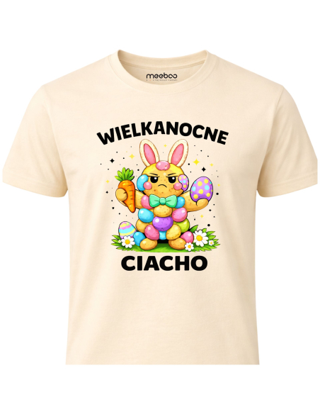 Koszulka Męska Wielkanocne Ciacho Śmieszna Wielkanoc