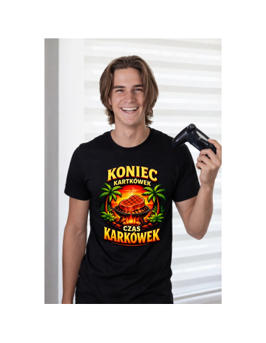 Koszulka Męska Koniec Kartkówek Czas...