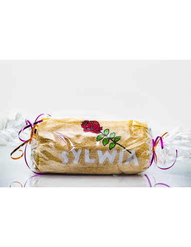 Ręcznik Czerwony 140x70 z haftem imię...