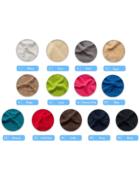 Ręcznik Limonkowy 140x70 z haftem imię personalizowany prezent dla niego niej