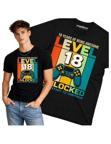 Koszulka Męska młodzieżowa Level 18...