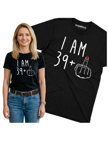 Koszulka Damska Czarna 39+